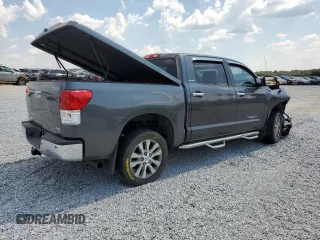 2013 Toyota Tundra 4WD Truck LTD with VIN 5TFHY5F10DX314432, listed as a Copart auction lot 69464614 with 0 mi miles and Salvage Title. Bid and sale history available at carsss.com. Image 3.