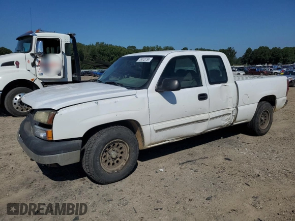 2003 Chevrolet Silverado 1500 with VIN 2GCEC19V031109634, listed as a Copart auction lot 70413734 with 392,365 mi miles and Salvage Title. Bid and sale history available at carsss.com. Image 1.