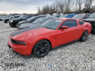 2010 Ford Mustang GT with VIN 1ZVBP8CH7A5102675, listed as a Copart auction lot 46306805 with 163,701 mi miles and Salvage title. Bid and sale history available at DreamBid. Image 1.