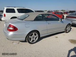 2006 Mercedes-Benz CLK-Class 5.0L with VIN WDBTK75G86T065996, listed as a Copart auction lot 75387094 with 95,005 mi miles and Salvage Title. Bid and sale history available at carsss.com. Image 3.