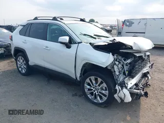 2023 Toyota RAV4 XLE Premium with VIN 2T3C1RFV3PW286465, listed as a IAAI auction lot 42357889 with 34,592 mi miles and . Bid and sale history available at DreamBid. Image 1.