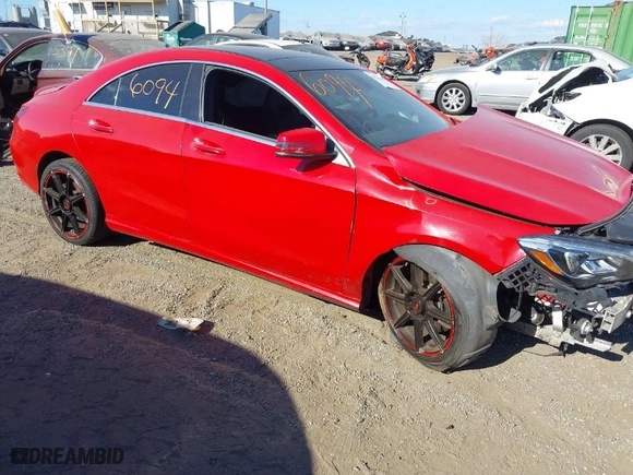 2018 Mercedes-Benz CLA with VIN WDDSJ4GB5JN520810, listed as a IAAI auction lot 40766094 with NaN miles. Bid and sale history available at carsss.com. Image 17.