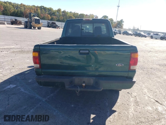 1999 Ford Ranger XLT with VIN 1FTYR14X1XPA61459, listed as a Copart auction lot 76380064 with 292,940 mi miles and Salvage Title. Bid and sale history available at DreamBid. Image 6.