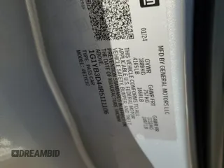2024 Chevrolet Corvette 2LT z VIN 1G1YB3D44R5111106, wystawiony jako Copart lot #81822654 z przebiegiem 3 279 mil mil oraz Szkoda całkowita • Salvage title. Historia ofert i sprzedaży dostępna na DreamBid. Obrazek 12.