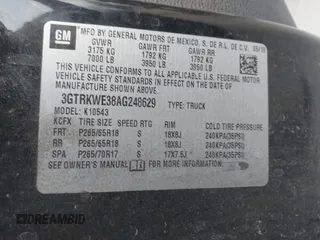 2010 GMC Sierra 1500 SLT с VIN 3GTRKWE38AG248629, выставлен на аукционе IAAI как лот 42415528 с пробегом 143 599 миль миль и . История ставок и продаж доступна на DreamBid. Изображение 9.