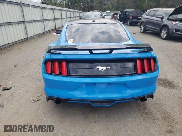 2017 Ford Mustang EcoBoost with VIN 1FA6P8TH3H5249046, listed as a Copart auction lot 50727285 with 109,888 mi miles and Salvage Title. Bid and sale history available at carsss.com. Image 6.