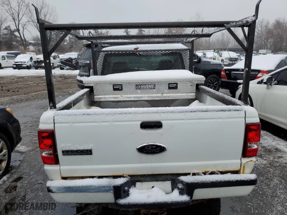 2009 Ford Ranger XL with VIN 1FTYR10D39PA10933, listed as a Copart auction lot 44384855 with 163,109 mi miles and Clean Title. Bid and sale history available at carsss.com. Image 6.