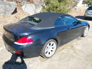 2006 BMW 6 Series 650Ci with VIN WBAEK13496CN78445, listed as a IAAI auction lot 41645248 with 99,799 mi miles. Bid and sale history available at carsss.com. Image 4.