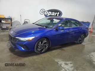 2024 Hyundai Elantra Limited с VIN KMHLP4DG0RU835282, выставлен на аукционе Copart как лот 66520215 с пробегом 28 798 миль миль и Чистый • Clean title. История ставок и продаж доступна на DreamBid. Изображение 1.