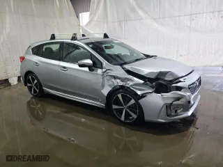 2017 Subaru Impreza Sport with VIN 4S3GTAK6XH1739220, listed as a Copart auction lot 73512384 with 102,156 mi miles and Salvage Title. Bid and sale history available at carsss.com. Image 4.