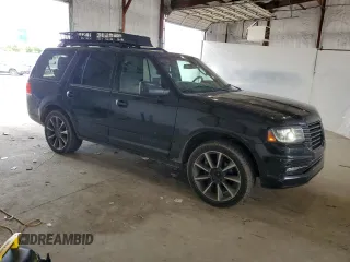 2017 Lincoln Navigator Reserve with VIN 5LMJJ2LT4HEL02529, listed as a Copart auction lot 58166845 with 145,091 mi miles and Salvage title. Bid and sale history available at DreamBid. Image 4.