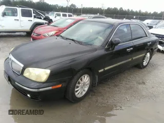 2005 Hyundai XG350 with VIN KMHFU45EX5A420629, listed as a IAAI auction lot 40793422 with 211,598 mi miles. Bid and sale history available at carsss.com. Image 2.