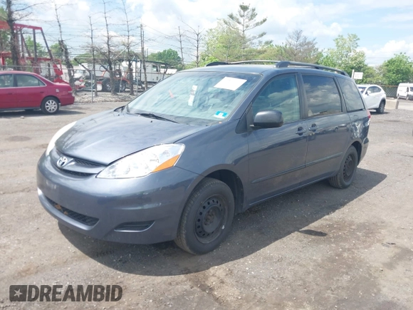 2007 Toyota Sienna CE with VIN 5TDZK23C77S030350, listed as a IAAI auction lot 42231747 with 218,321 mi miles and . Bid and sale history available at carsss.com. Image 2.