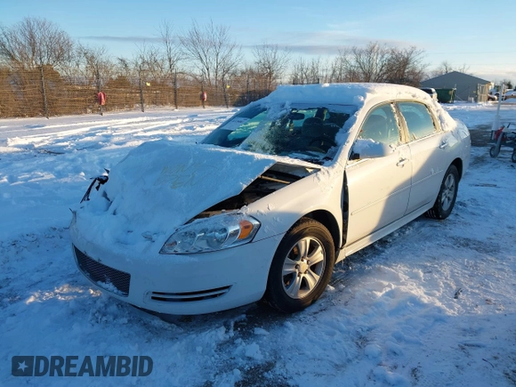 2014 Chevrolet Impala LS with VIN 2G1WA5E39E1171292, listed as a IAAI auction lot 41126083 with Not provided miles and . Bid and sale history available at DreamBid. Image 6.