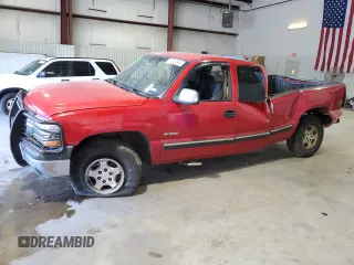1999 Chevrolet Silverado 1500 LS with VIN 2GCEK19T2X1291506, listed as a Copart auction lot 72250904 with 569,209 mi miles and Salvage Title. Bid and sale history available at carsss.com. Image 1.