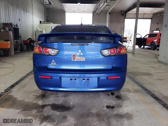 2010 Mitsubishi Lancer ES with VIN JA32U2FU3AU032419, listed as a Copart auction lot 51743875 with 131,433 mi miles and Salvage Title. Bid and sale history available at carsss.com. Image 6.