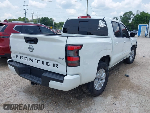 2024 Nissan Frontier SL с VIN 1N6ED1EJ0RN650784, выставлен на аукционе IAAI как лот 42399593 с пробегом 8 199 миль миль и . История ставок и продаж доступна на DreamBid. Изображение 4.