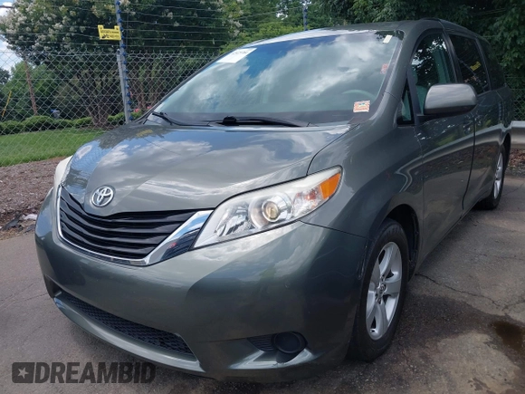2011 Toyota Sienna LE AAS with VIN 5TDKK3DC6BS156696, listed as a IAAI auction lot 42425381 with 161,787 mi miles and . Bid and sale history available at DreamBid. Image 17.