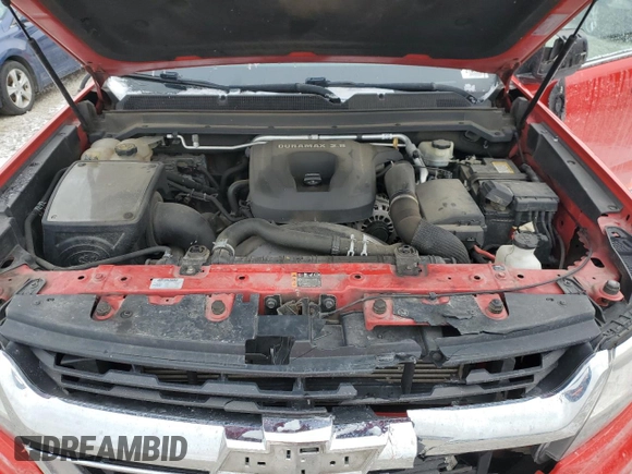 2017 Chevrolet Colorado 4WD LT with VIN 1GCPTCE1XH1223094, listed as a Copart auction lot 46211925 with 117,314 mi miles and Salvage title. Bid and sale history available at DreamBid. Image 11.