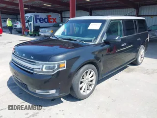 2013 Ford Flex Limited z VIN 2FMHK6D88DBD18254, wystawiony jako IAAI lot #42398143 z przebiegiem 215 568 mil mil oraz . Historia ofert i sprzedaży dostępna na DreamBid. Obrazek 17.