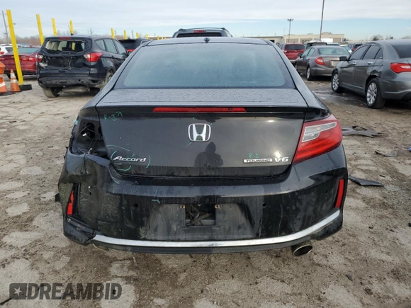 2016 Honda Accord Touring with VIN 1HGCT2B02GA003937, listed as a Copart auction lot 42434735 with 154,785 mi miles and Salvage Title. Bid and sale history available at DreamBid. Image 6.