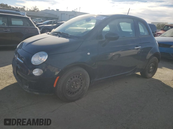 2014 FIAT 500 Pop with VIN 3C3CFFAR4ET275770, listed as a Copart auction lot 88255185 with 0 mi miles and Clean Title. Bid and sale history available at carsss.com. Image 1.