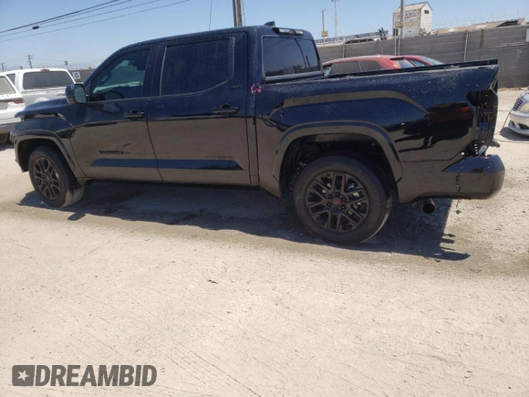2024 Toyota Tundra 2WD SR5 with VIN 5TFLA5AB3RX034543, listed as a Copart auction lot 64708574 with 6,267 mi miles and Salvage Title. Bid and sale history available at carsss.com. Image 2.