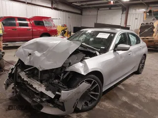 2019 BMW 3 Series 330i xDrive with VIN WBA5R7C53KAJ86493, listed as a IAAI auction lot 41559974 with 55,391 mi miles. Bid and sale history available at carsss.com. Image 2.