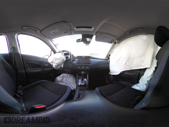 2023 Nissan Versa SV z VIN 3N1CN8EVXPL851661, wystawiony jako IAAI lot #41929200 z przebiegiem 52 370 mil mil oraz . Historia ofert i sprzedaży dostępna na DreamBid. Obrazek 17.