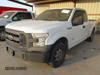 2015 Ford F-150 XL with VIN 1FTEX1CGXFKE20104, listed as a IAAI auction lot 42035347 with 196,674 mi miles. Bid and sale history available at carsss.com. Image 22.