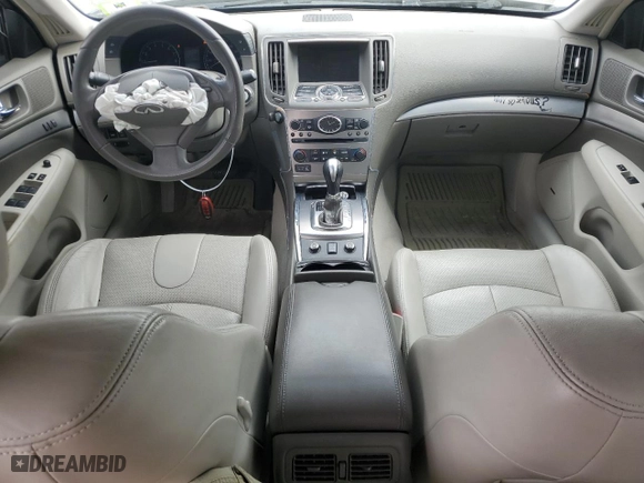 2010 Infiniti G37 Sedan x with VIN JN1CV6AR9AM461404, listed as a Copart auction lot 49033565 with 156,800 mi miles and Salvage Title. Bid and sale history available at carsss.com. Image 8.