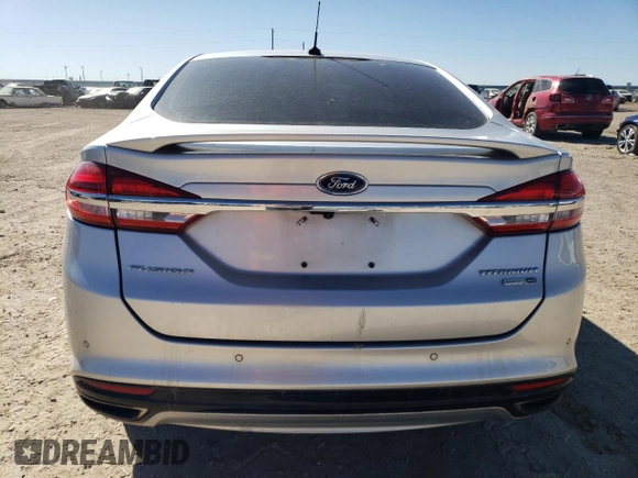 2018 Ford Fusion Titanium с VIN 3FA6P0D93JR207164, выставлен на аукционе Copart как лот 47274035 с пробегом 109 632 миль миль и Чистый • Clean title. История ставок и продаж доступна на DreamBid. Изображение 6.