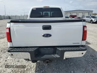 2016 Ford Super Duty F-250 SRW Lariat with VIN 1FT7W2B65GEA43630, listed as a Copart auction lot 51164995 with 335,370 mi miles and Salvage Title. Bid and sale history available at carsss.com. Image 6.