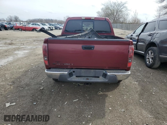 2008 Chevrolet Colorado z VIN 1GCDT43E388189487, wystawiony jako Copart lot #51434345 z przebiegiem 390 382 mil mil oraz Czysty tytuł • Clean title. Historia ofert i sprzedaży dostępna na DreamBid. Obrazek 6.