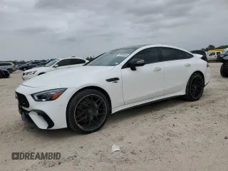 2024 Mercedes-Benz AMG GT 53 с VIN W1K7X6BB8RV000216, выставлен на аукционе Copart как лот 48496305 с пробегом 7 421 миль миль и Списание • Salvage title. История ставок и продаж доступна на DreamBid. Изображение 1.