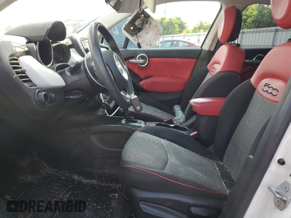 2016 FIAT 500X Easy with VIN ZFBCFYBT7GP377785, listed as a Copart auction lot 63908355 with 120,159 mi miles and Salvage title. Bid and sale history available at DreamBid. Image 7.