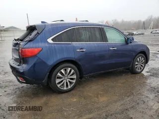 2015 Acura MDX Technology z VIN 5FRYD4H63FB024972, wystawiony jako Copart lot #44775045 z przebiegiem 91 100 mil mil oraz Szkoda całkowita • Salvage title. Historia ofert i sprzedaży dostępna na DreamBid. Obrazek 3.