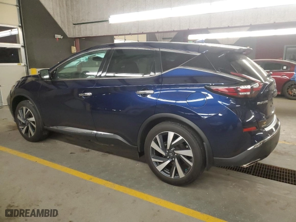 2023 Nissan Murano SL with VIN 5N1AZ2CS4PC107379, listed as a Copart auction lot 83018004 with 17,686 mi miles and Salvage Title. Bid and sale history available at carsss.com. Image 2.
