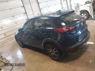 2017 Mazda CX-3 Touring with VIN JM1DKFC72H0145267, listed as a IAAI auction lot 41917149 with 55,784 mi miles. Bid and sale history available at carsss.com. Image 3.