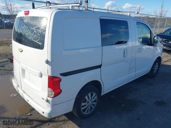 2015 Chevrolet City Express Cargo Van LT with VIN 3N63M0ZN5FK726628, listed as a IAAI auction lot 41203722 with 165,329 mi miles. Bid and sale history available at carsss.com. Image 4.