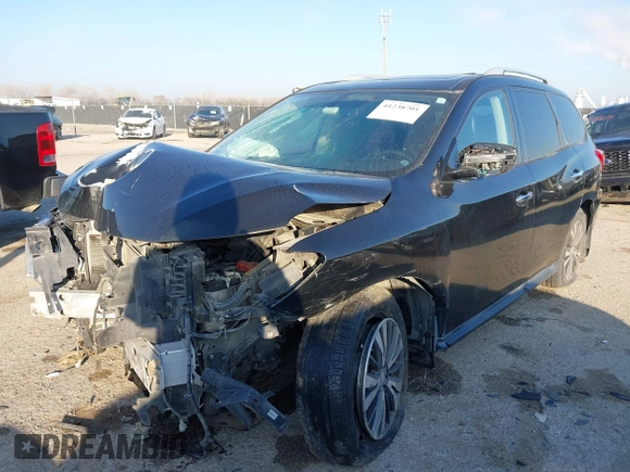 2017 Nissan Pathfinder SV z VIN 5N1DR2MM4HC648432, wystawiony jako IAAI lot #41238701 z przebiegiem 73 030 mil mil oraz . Historia ofert i sprzedaży dostępna na DreamBid. Obrazek 18.