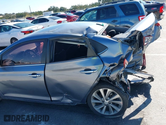 2019 Hyundai Accent Limited with VIN 3KPC34A3XKE069177, listed as a IAAI auction lot 40821291 with 90,855 mi miles. Bid and sale history available at carsss.com. Image 18.