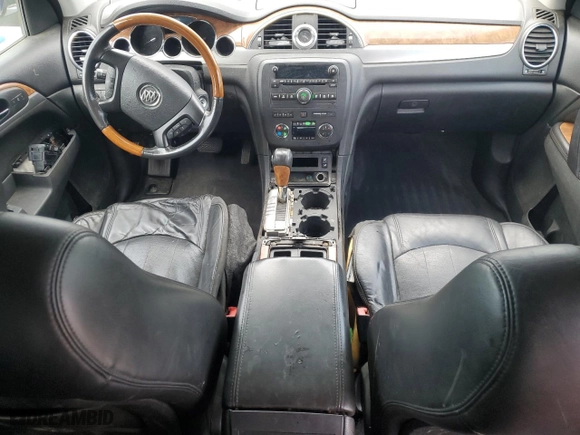 2012 Buick Enclave Leather with VIN 5GAKRCED1CJ313893, listed as a Copart auction lot 53866585 with 204,405 mi miles and Clean Title. Bid and sale history available at carsss.com. Image 8.