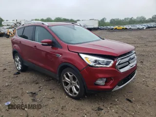2019 Ford Escape Titanium with VIN 1FMCU9J97KUC01825, listed as a Copart auction lot 59720395 with 52,425 mi miles and Clean title. Bid and sale history available at DreamBid. Image 4.