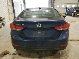 2015 Hyundai Elantra SE with VIN 5NPDH4AE7FH640276, listed as a Copart auction lot 47742295 with 158,144 mi miles and Salvage Title. Bid and sale history available at DreamBid. Image 6.