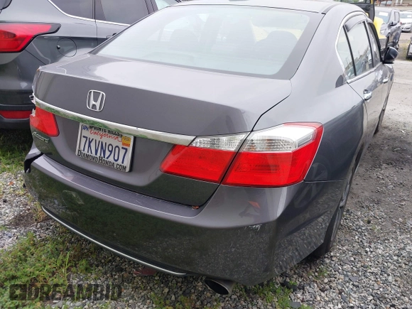 2015 Honda Accord Sedan LX with VIN 1HGCR2F3XFA152193, listed as a IAAI auction lot 41909957 with 124,810 mi miles. Bid and sale history available at carsss.com. Image 16.