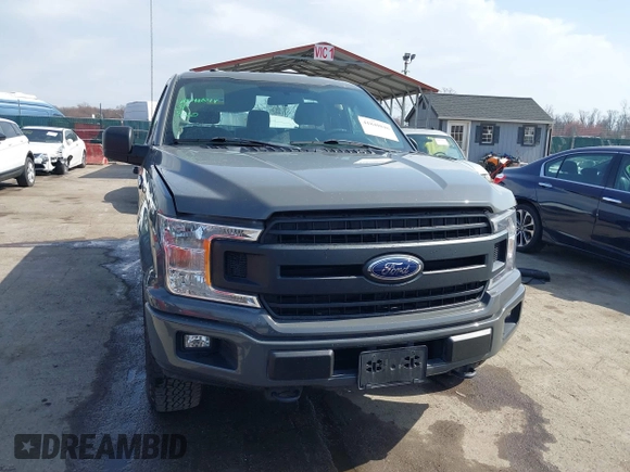 2018 Ford F-150 XL with VIN 1FTMF1EP6JFB62256, listed as a IAAI auction lot 41848848 with 65,108 mi miles and . Bid and sale history available at DreamBid. Image 12.