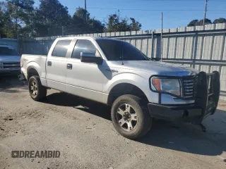 2011 Ford F-150 XL with VIN 1FTFW1EF8BFC47682, listed as a Copart auction lot 87268424 with 224,996 mi miles and Salvage Title. Bid and sale history available at carsss.com. Image 4.