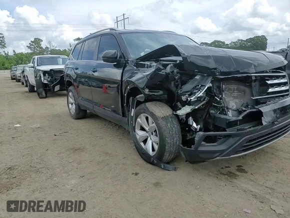 2019 Volkswagen Atlas SE with VIN 1V2DR2CA7KC605849, listed as a Copart auction lot 55557865 with 74,410 mi miles and Salvage title. Bid and sale history available at DreamBid. Image 13.