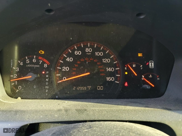 2005 Honda Accord Cpe EX-L with VIN 1HGCM726X5A004040, listed as a Copart auction lot 47595895 with 212,959 mi miles and Salvage Title. Bid and sale history available at carsss.com. Image 9.